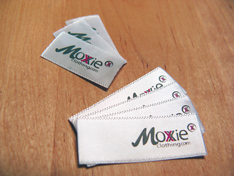 Custom Printed Clothing Labels - With Logo or Design. Easy Ordering!